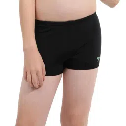 Speedo Kids Black Solid Shorts-image-56