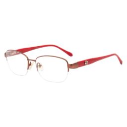Ted Smith Brown Oval Eye Frames for Women-picture-48