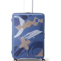 American Tourister Blue Elbrus+ Printed Large Hard Sided Checked Luggage-picture-8