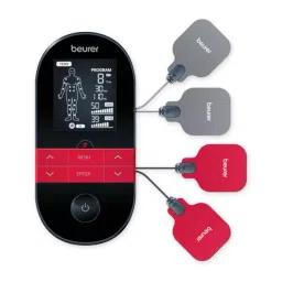 Beurer Rechargeable Battery Digital TENS/EMS Device with Heat Function, EM 59-44