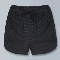 Kiddopanti Kids Navy Self Shorts-image-99