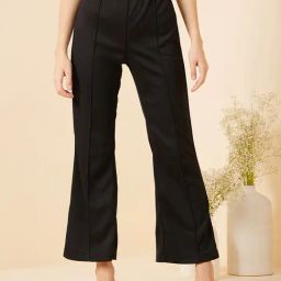 Rare Black High Rise Pants-image-44