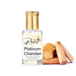 THE RUPAWAT Perfumery House Platinum Chandan Alcohol Free Attar - 12 ml-image-90