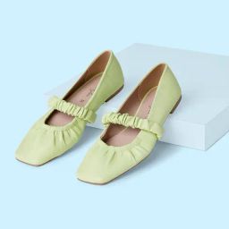 Forever Glam by Pantaloons Women's Lime Mary Jane Shoes-image-46