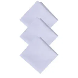 Dollar White Solid Handkerchiefs for Men - Pack of 5-image-79