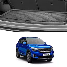 Auto Pearl PVC Tray Mat for Kia Seltos (Black)-21