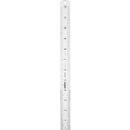 Kennedy 300mm/12 Inch Round End Rigid Rustless Rule KEN5183310K-34