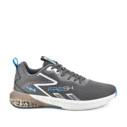 Campus Men's FRESH Charcoal Grey Running Shoes-picture-4