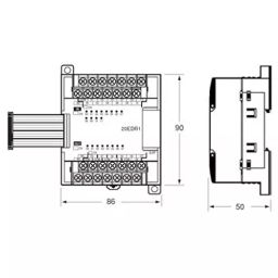 Omron Programmable Controller Temperature Sensor Unit, CP1W-TS001-image-58