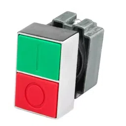 Sibass Electric Twin Push Button Diameter 22.5 mm Metal Body Without Contact Element with CE Mark, SE-BL8325 (Pack of 200)-6