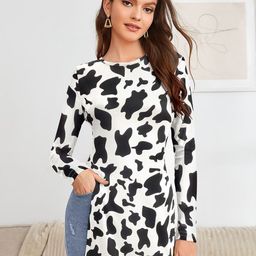 CORSICA Geometric Print Top-20