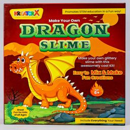 KreatorX Make Your Own Dragon Slime Activity Kit - Multicolour-18