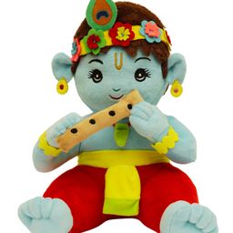 Panda's Box Mantra Chanting Baby Krishna   | Musical Soft Plush Toy-59
