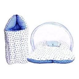 Fareto Baby Gift Pack Set Mattress with Net & Sleeping Bag - Blue-picture-11