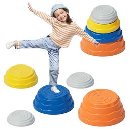 Happy Hues Stepping Stones Balance Toy for Toddlers- Indoor & Outdoor Motor Skills & Sensory Training Toy for Kids- 5 Pcs-11