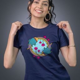 Tedhi Medhi Family Women Printed T-shirt-image-75