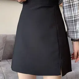 StyleCast x Revolte Women Mini Straight Skirt-46