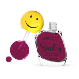 SHRYOAN Smily Ultra Glossy Long Lasting Nail Polish - 11 ml - Plum Velvet - 11-23