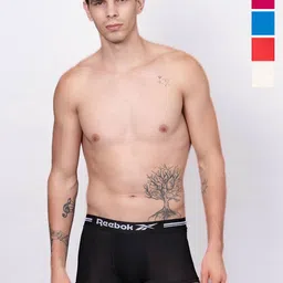 Reebok Pack Of 5 Logo Detail Trunks-picture-15