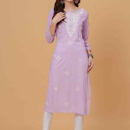 ALEXEY JAY Women Embroidered Kurta-image-101