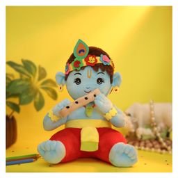 Panda's Box Mantra Chanting Baby Krishna   | Musical Soft Plush Toy image 5