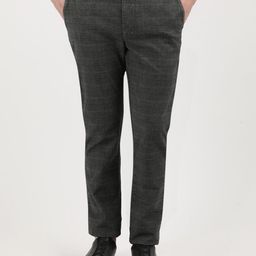 Tommy Hilfiger Men Checked Chinos Mid-Rise Trousers-image-23