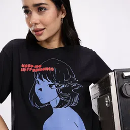 Kook N Keech Relaxed Fit Cropped Graphic Printed T-shirt-picture-23
