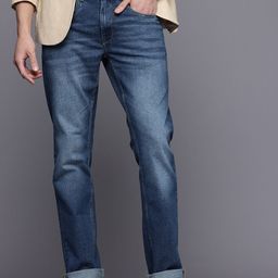 Allen Solly Men Classic Straight Fit Mid-Rise Light Fade Stretchable Jeans-image-27