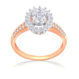 Malabar Gold and Diamonds 22k Rose Diamond Ring for Women-image-38