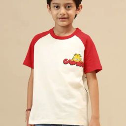 Kidsville Garfield Printed Regular Fit Tshirt For Boys-image-29