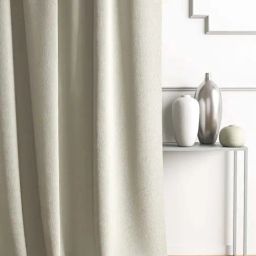 DDECOR Live Beautiful Cream 5 ft. Window Curtain - Set of 1-image-61