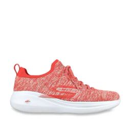 Skechers Women's GO RUN FAST-RAPID ADVANCE Red White Running Shoes-image-95