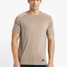 adidas Brown Round Neck T-Shirt-image-19