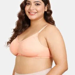 Rosaline by Zivame Multicolor Full Coverage Double Layered Bra - Pack of 2 image 3