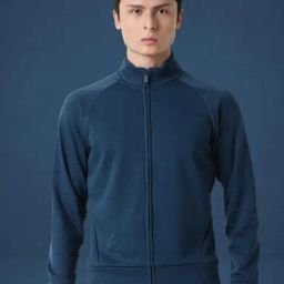 Rare Rabbit Green Cotton Regular Fit Solid Sweatshirt-image-101