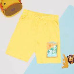 Pantaloons Junior Boys Yellow Shorts-image-50