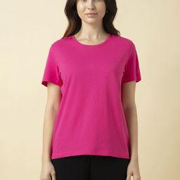 Van Heusen Women Cotton Relaxed-Fit Lounge T-Shirt-image-44