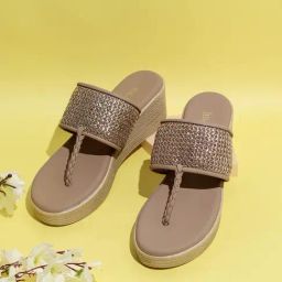 Inc.5 Women's Chikoo T-Strap Wedges-image-38