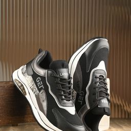 Layasa Men Colourblocked Sneakers-image-84