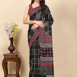 J 6 DESIGNER Ethnic Motifs printed Patola Saree-picture-15
