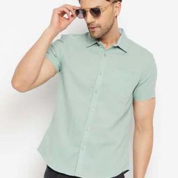Camla Green Regular Fit Shirt-picture-24