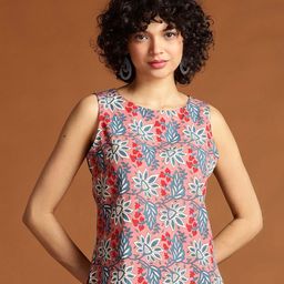 Anouk Women Ethnic Motifs Printed Round Neck Kurti-picture-42