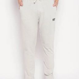 CLUB YORK Men Ecru Melange Solid Track Pant-29