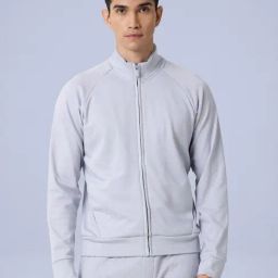Rare Rabbit Blue Cotton Regular Fit Solid Sweatshirt-image-62