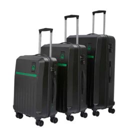 United Colors of Benetton Cobalt Black Textured Trolley Bag Pack of 3 - 55 Cms , 66 Cms & 76 Cms-picture-13