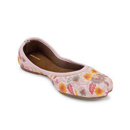 Anouk Women Embellished Ethnic Mojaris with Embroidered Flats-38