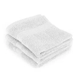 Earthy Fables White Face Towels (Set Of 3)-10