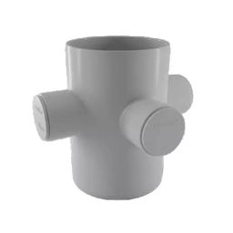 Finolex 4x1½/1¼ inch SWR Selfit Height Riser, 7690-image-30