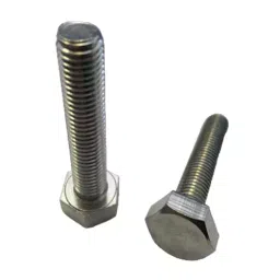 B K JAGAN & CO Size 8x90 Hex Bolts & Nuts Carbon Steel Silver (Pack of 10)-picture-32
