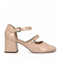 Bagatt Women's Sindy Beige Ankle Strap Sandals-picture-2